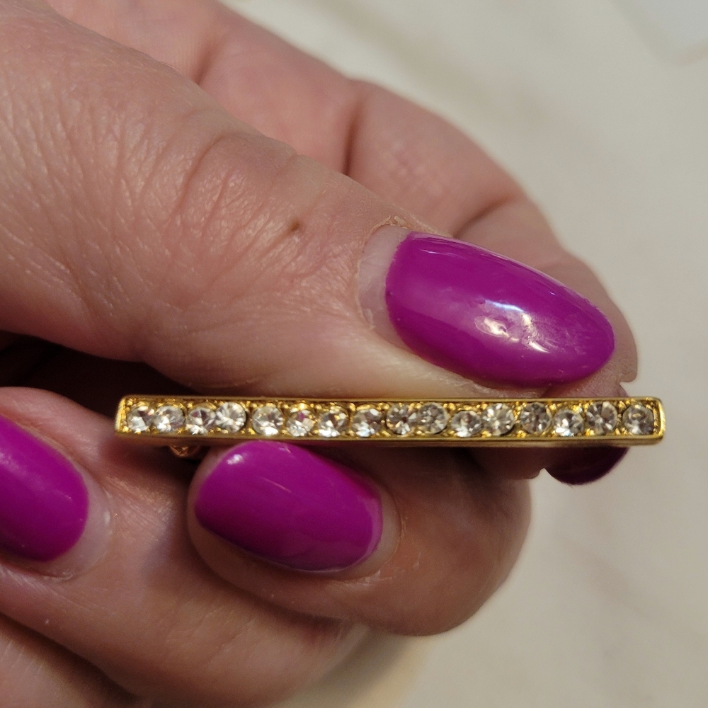 Vintage Bar Brooch - Picture 4 of 6